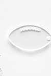 Acrylic Keychains Football with Slots
