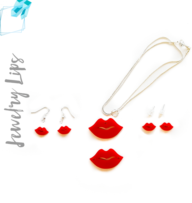 Acrylic Jewelry Lips