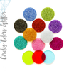 Acrylic Circle Glitter (Package.Price)