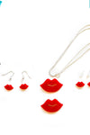 Laser Engraving Acrylic Jewelry Lips
