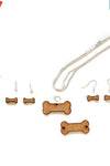 Laser Engraving Wood Jewelry Dog Bone (Package.Price)