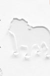 UV Printing Acrylic Keychains BullDog