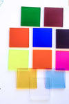 UV Printing Acrylic Square Translucent Colors (Package.Price)