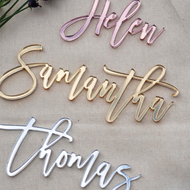 W - Letters, numbers & name plates