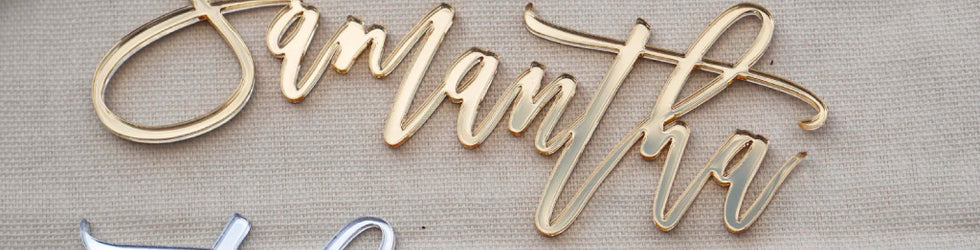 W - Letters, numbers & name plates