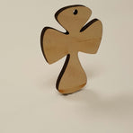 Wood Keychain Cross (Package.Price)