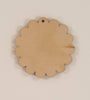 Wood Ornaments Cookie Optional Hole (Unit.Price)