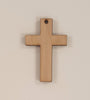 Wood Ornaments Cross Soto Optional Hole (Unit.Price)