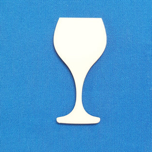 Acrylic Magnets Wine Glass (Package.Price)