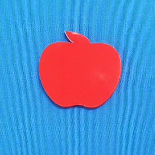 Acrylic Magnets Apple (Package.Price)