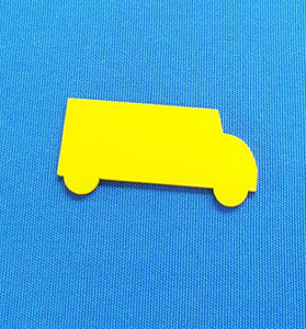 Acrylic Magnets Bus School (Package.Price)