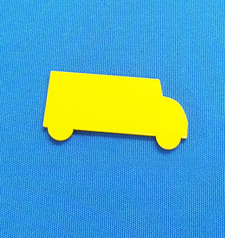 Acrylic Magnets Bus School (Package.Price)