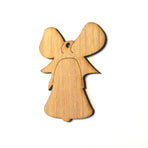 Wood Christmas Ornaments Bell Soto (Package.Price)