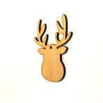 Laser Engraving Wood Christmas Ornaments Elk