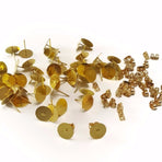 Studs Earring Back Gold (Package.Price)
