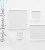 Acrylic Square Clear 3/16" 1/4" 3/8" Thick (Package.Price)
