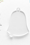 Laser Engraving Acrylic Christmas Ornaments Bell