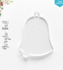 Laser Engraving Acrylic Christmas Ornaments Bell