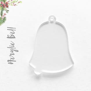 Acrylic Christmas Ornaments Bell