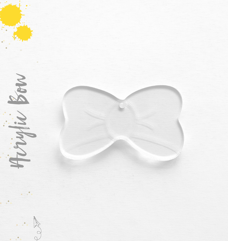 Acrylic Keychains Bow Soto