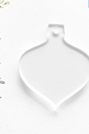 Laser Engraving Acrylic Christmas Ornaments Bubble