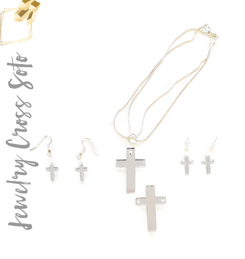 Acrylic Jewelry Cross