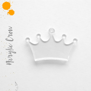 Acrylic Keychains Crown