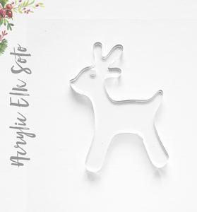 Acrylic Christmas Ornaments Elk Soto