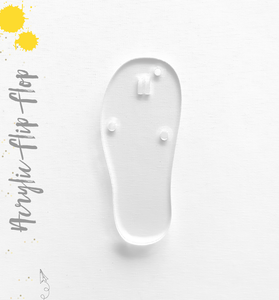 Acrylic Keychains Flip Flop