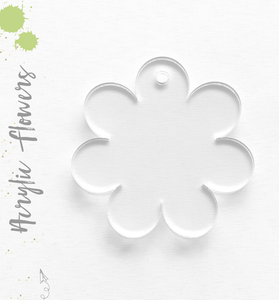 Acrylic Keychains Flower