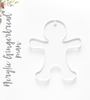 Acrylic Christmas Ornaments Gingerbread Man