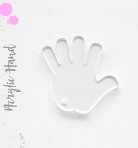 Acrylic Keychains Hand
