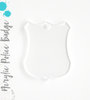 Acrylic Keychains Police Badge