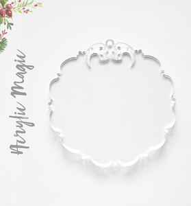 Acrylic Christmas Ornaments Magic