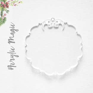 Acrylic Christmas Ornaments Magic
