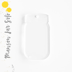 Acrylic Keychains Mason Jar Soto