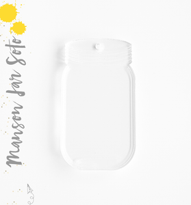 Acrylic Keychains Mason Jar Soto