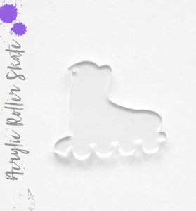 Acrylic Keychains Line Skate