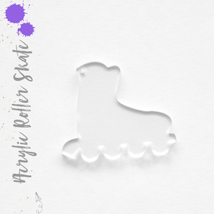 Acrylic Keychains Line Skate