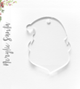Acrylic Christmas Ornaments Santa