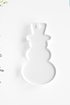 Laser Engraving Acrylic Christmas Ornaments Snowman