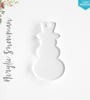 Laser Engraving Acrylic Christmas Ornaments Snowman