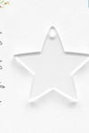 Laser Engraving Acrylic Christmas Ornaments Stars Soto