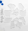 Acrylic Keychain States