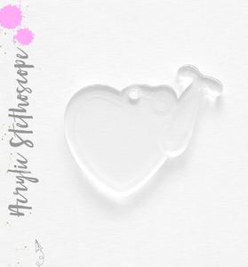 Acrylic Keychains Stethoscope