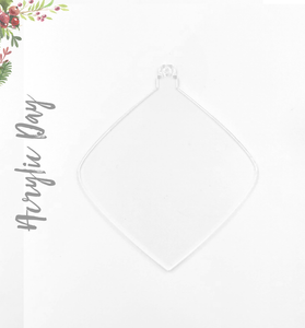 Laser Engraving Acrylic Christmas Ornaments Day
