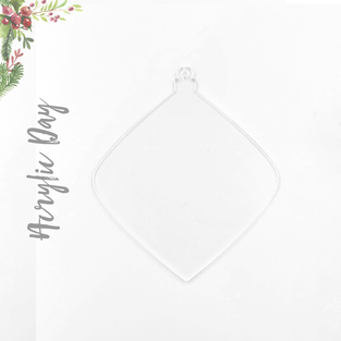 Laser Engraving Acrylic Christmas Ornaments Day