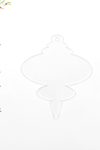 Acrylic Christmas Ornaments Double Bubble