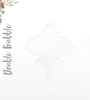 Acrylic Christmas Ornaments Double Bubble