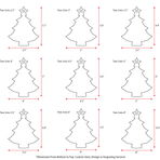 Acrylic Christmas Ornaments Tree